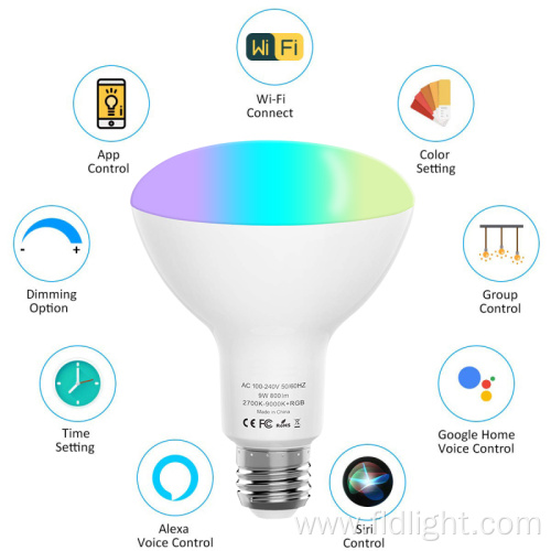 Tuya Smart Life WiFi bulb Alexa Voice-controlled